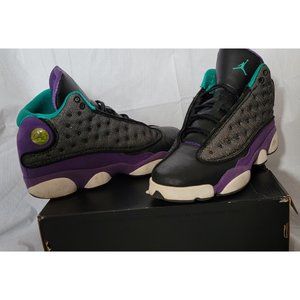 Air Jordan 13 Black/ATMC teal-ultrvlt white